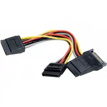 EXERTIS CONNECT SATA tápelosztó kábel 15 pólusú–3x SATA HDD – egyenes 147563