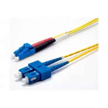 Ekivalan OS2 duplex patchkábel, 9/125 µm, LC/SC, sárga, 2,0 m COZ008DCLC2SJ0020A