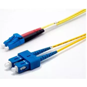 Ekivalan OS2 Duplex Patchkábel, 9/125 µm, LC/SC, sárga, 10 m COZ008DCLC2SJ0100A