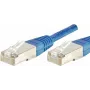 Exertis Connect 856850 Cat6 S/FTP patchkábel, 1 m, kék