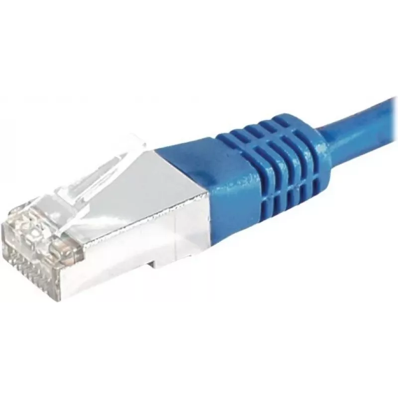 Exertis Connect 856850 Cat6 S/FTP patchkábel, 1 m, kék