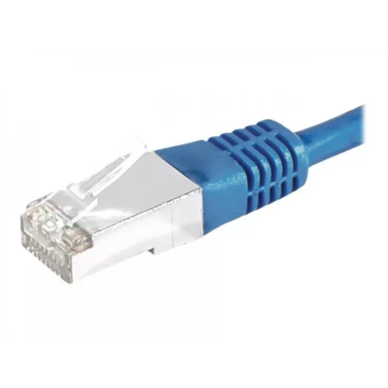 Exertis Connect 856850 Cat6 S/FTP patchkábel, 1 m, kék