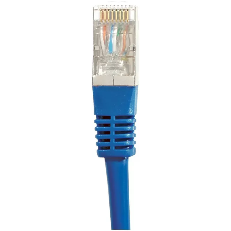 Exertis Connect 856850 Cat6 S/FTP patchkábel, 1 m, kék