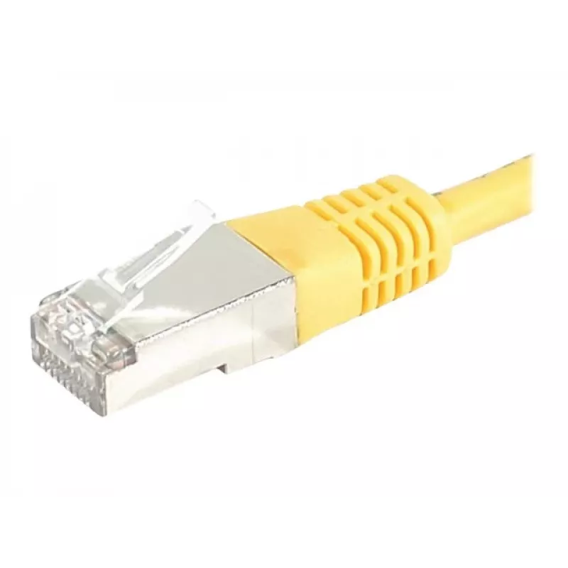 Exertis Connect Cat6 S/FTP patchkábel, 1 m, sárga 856849