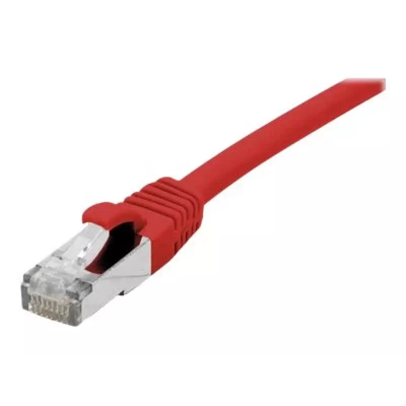 EXERTIS CONNECT Cat 6A S/FTP patchkábel, piros, 25 m 858477