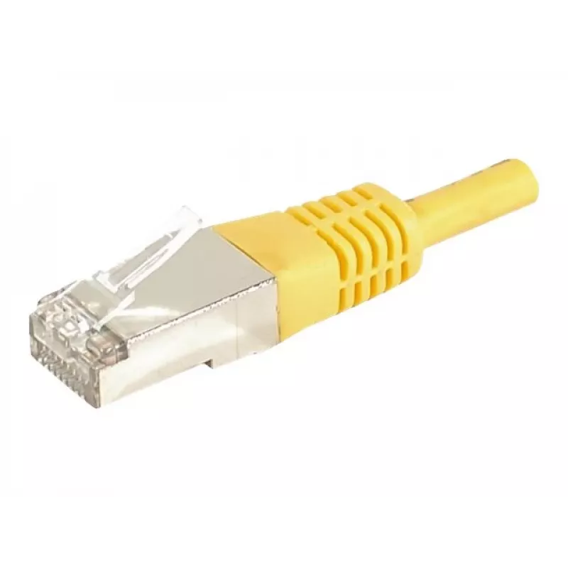 EXERTIS CONNECT S/FTP CAT.6A patchkábel, 3 m, sárga 858334