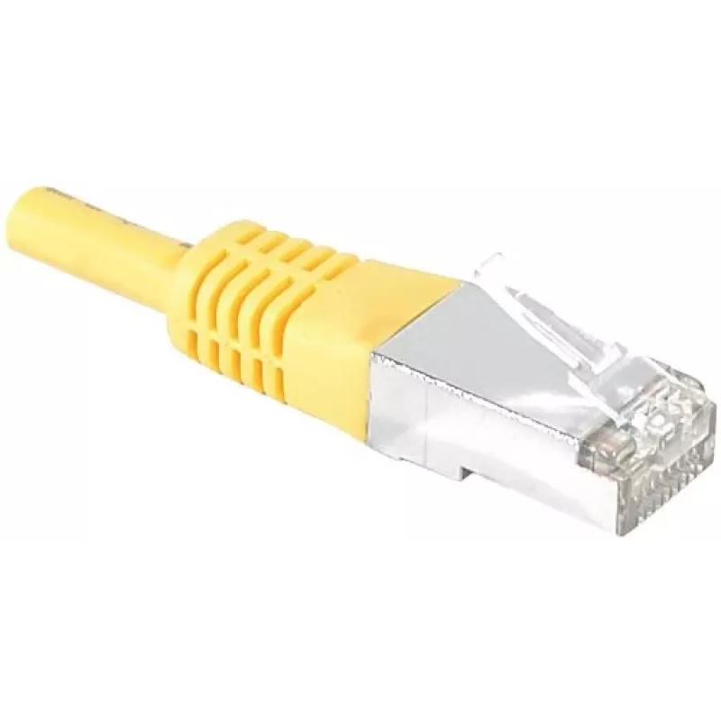 EXERTIS CONNECT S/FTP CAT.6A patchkábel, 3 m, sárga 858334