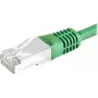 EXERTIS CONNECT CAT.6 S/FTP patchkábel, 0,5 m, zöld 856830