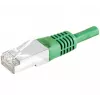 EXERTIS CONNECT CAT.6 S/FTP patchkábel, 0,5 m, zöld 856830