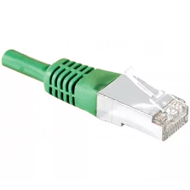 EXERTIS CONNECT CAT.6 S/FTP patchkábel, 0,5 m, zöld 856830