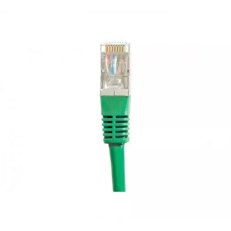 EXERTIS CONNECT CAT.6 S/FTP patchkábel, 0,5 m, zöld 856830