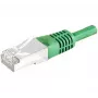 EXERTIS CONNECT Cat.6A S/FTP patchkábel, 1 m, zöld 858346