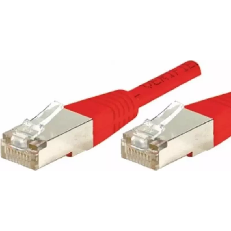 Exertis Connect 856847 Cat6 S/FTP patchkábel, 1 m, piros