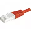 Exertis Connect 856847 Cat6 S/FTP patchkábel, 1 m, piros