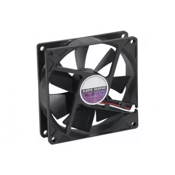 EXERTIS CONNECT 92 mm axiális ventilátor csúszócsapágy 12V DC 2500 U/min 60 m³/h fekete 910170