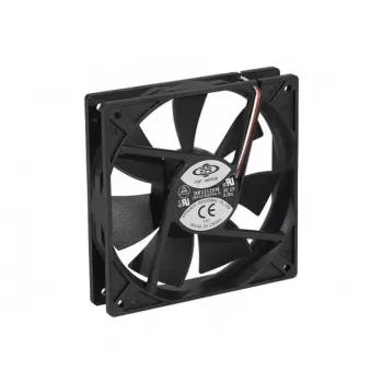 EXERTIS CONNECT 120 mm házventilátor csúszócsapágyas, 1200 ford/perc, 44,7 CFM, 23 dBA, 3 tűs Molex-adapterrel 910180