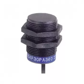 TMSS GERMANY induktív közelítésérzékelő XS4P30PA340, M30, PNP NO, 10 mm érzékelés, 12-24VDC, 2 m kábel