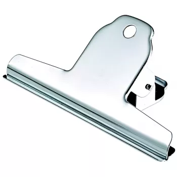 Wonday fém levélkapocs nikkelezett 100mm szélesség 35mm befogadóképesség 1 darab FPI000073