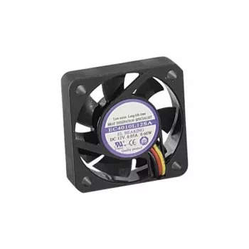 Exertis Connect 40 mm házventilátor – tartós csúszócsapágy, 3 tűs, 2500 RPM, 19 dBA, fekete 910181