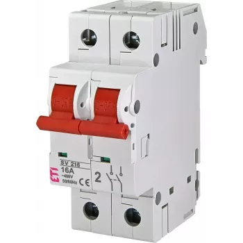 ETI SV 216 2P 16A moduláris terheléskapcsoló 002423221
