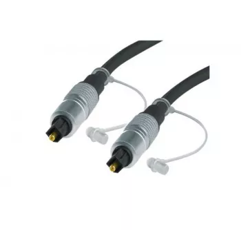 Exertis Connect professzionális optikai audiokábel - 1,0 m Toslink prémium, aranyozott (987997)