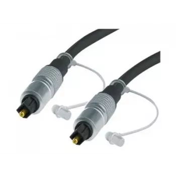 EXERTIS CONNECT professzionális digitális optikai audiokábel, Toslink dugó - Toslink dugó, 2,0 m, fekete 987998