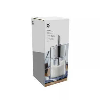 WMF Basic cukorszóró 200 ml, Cromargan® rozsdamentes acél és üveg, ezüst/átlátszó