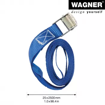 Wagner design yourself rögzítőhevederek MM 1016 kék 2,5 m 2 darab 20101600
