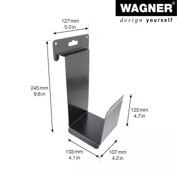 Wagner design yourself WH 2089 fali tartó fekete (15208901)