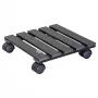 WAGNER Multi Roller WPC antracit 60 dupla görgő 60 kg négyzet alakú (20050001)