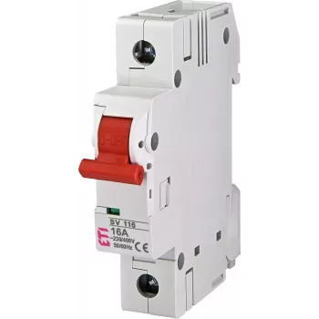 ETI SV 116 1 pólusú 16A moduláris terheléskapcsoló 002423121