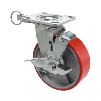 Wagner design yourself nagy teherbírású forgó görgő RO 0115 piros 100 mm 150 kg 4011501