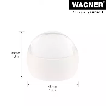 Wagner design yourself EH 5220 ajtóütköző műanyag átlátszó 15522011