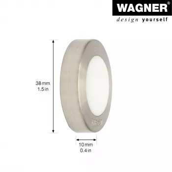 Wagner EH 5141 15514111 ajtóütköző, cinköntvény, tömör gumi