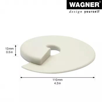 Wagner Design Yourself EH 6979 ajtóütköző műanyag fehér öntapadós 15697901