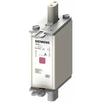 SIEMENS NH Fuse Link NH000 80A 500V AC/250V DC gG (3NA7824)