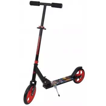 SCHILDKROT City Scooter Road Catcher Graffiti alumínium deck 200 mm PU-kerekek, összecsukható, 3 fokozatban állítható magasság 510203