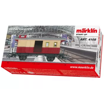 Märklin 4108 H0 személykocsi 2. osztály Schürzenwagen DB III-IV. korszak