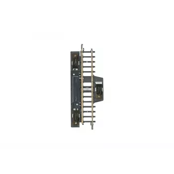 Märklin 8589 egyenes kapcsolósín Z nyomtávhoz, fekete/sárga
