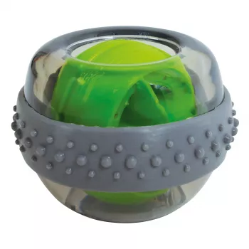 SCHILDKROT Spinball giroszkópos kéz- és kar-edző, szürke/zöld, 70 mm, 255 g 960121