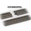Märklin 24207 C-sín íves sín R2 7,5° H0