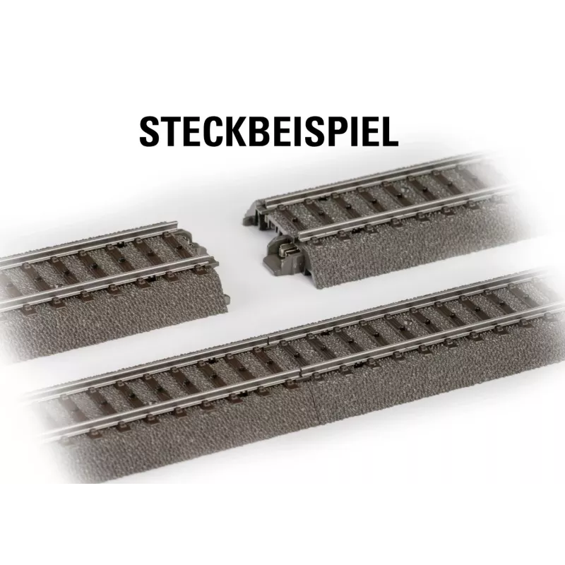 Märklin 24207 C-sín íves sín R2 7,5° H0