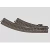 Märklin 24672 HO C-sín íves sín R2 30° (12 darab körönként)