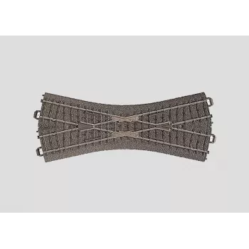 Märklin C-Gleis jobb váltó 24640 (H0, manuális, R2 360 mm)