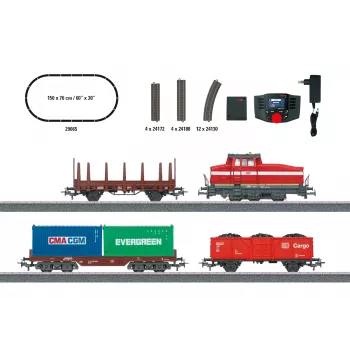 Märklin 29065 H0 Digital Starter Set Modern Shunting Operation with DHG 500