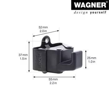 Wagner design yourself WH 2098 fogas egyedi kampó fekete 2 db (15209802)