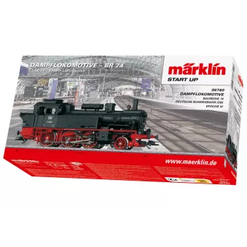 Märklin 36740 HO méretarány dízelmozdony DB 212 sorozat (V 100) fekete/piros mfx+ digitális hanggal