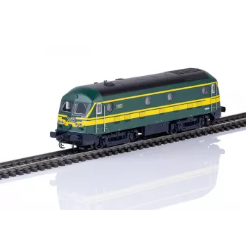 Märklin 37279 H0 SNCB 59 sorozat dízelmozdony mfx+ dekóderrel és LED-világítással