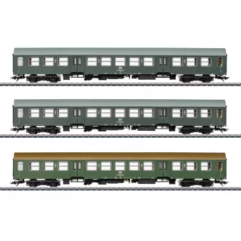Märklin 42580 H0 3 részes szett DR személykocsi