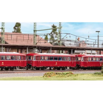 Märklin 041981 H0 DB 998.0 sorozat sínbusz mellékkocsi szolgálati rekeszszel
